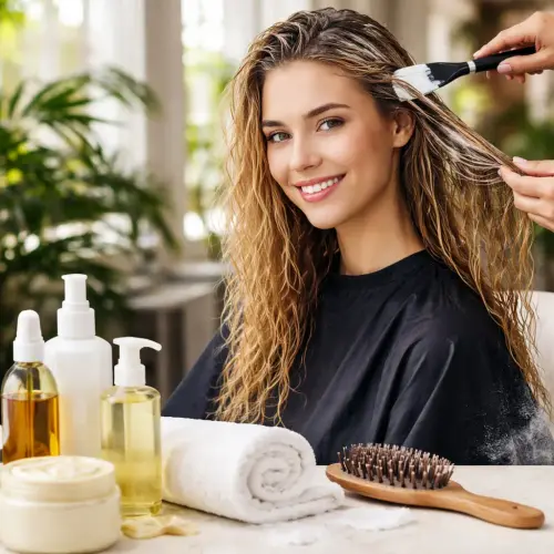 best salon treatments for dry hair in humid weather