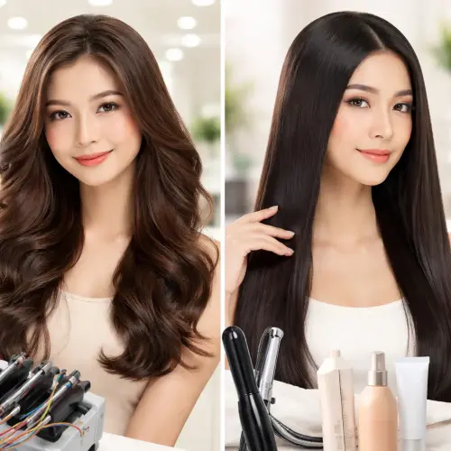 digital perm vs rebond