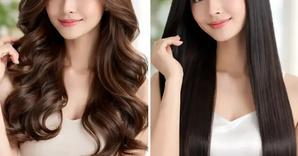 digital perm vs rebond, digital perm, rebonding