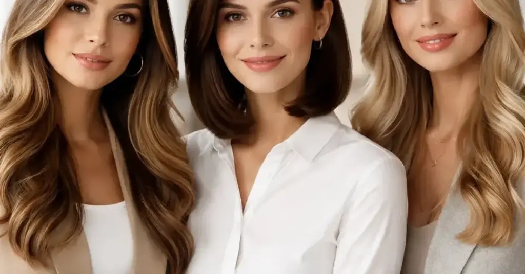 fashion hair colors for office, professional hair colors, office appropriate hair colors, natural hair colors for work