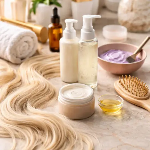 hair bleaching aftercare