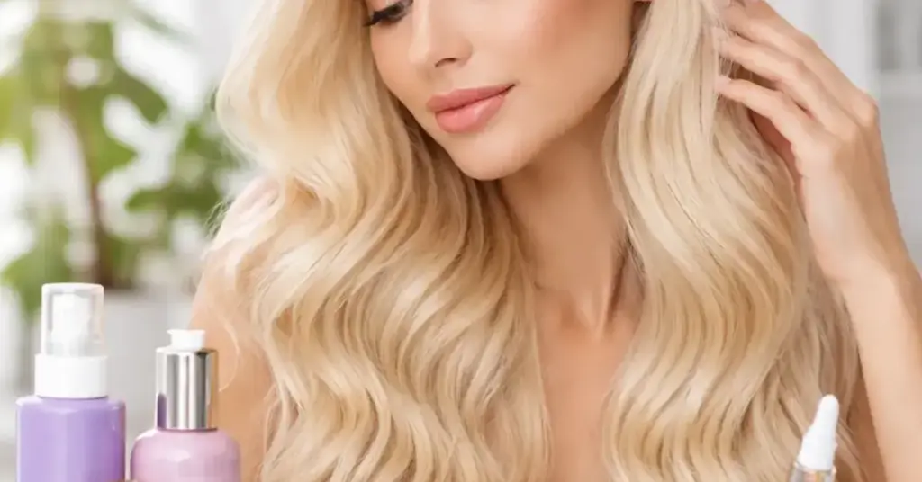 hair bleaching aftercare, bleached hair care tips, stylist recommended hair care