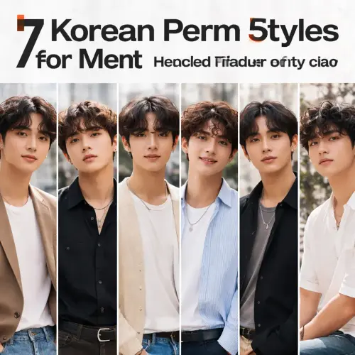 Korean perm styles for men
